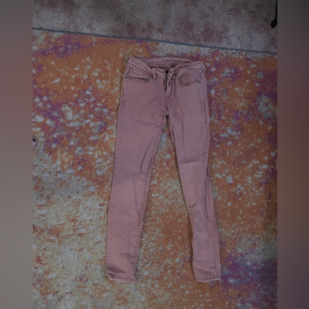 Pink jeans